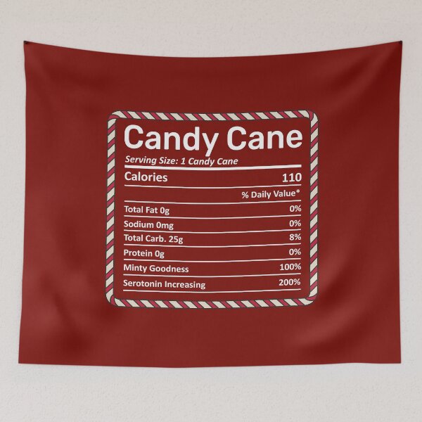 Item preview, Candy Cane Nutrition Facts Funny Christmas Family Matching Pajama for Candy Lover designed and sold by alenaz.