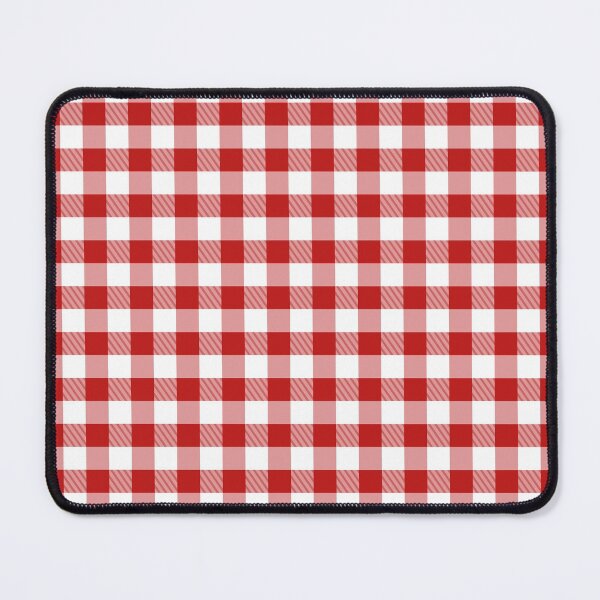 Item preview, Abstract plaid check pattern in shades of red color designed and sold by Victoria Riabov.