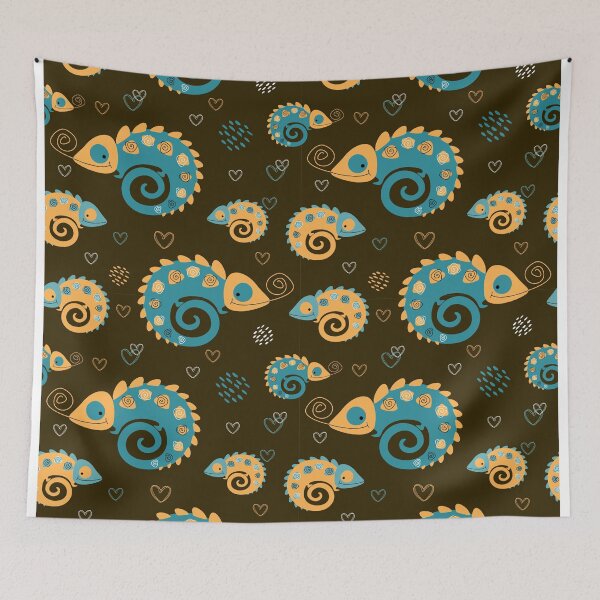 Item preview, Chameleon Pattern designed and sold by innazimovec.