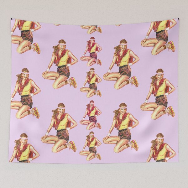 Item preview, Sporty lady excercise designed and sold by tqueen.