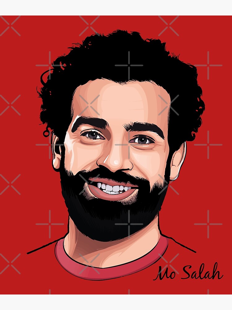 Mohamed Salah Egyptian King Poster For Sale By Jojo Hana Redbubble 1958