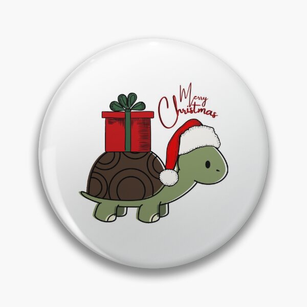 Item preview, Christmas Turtle designed and sold by FlokiBubble.