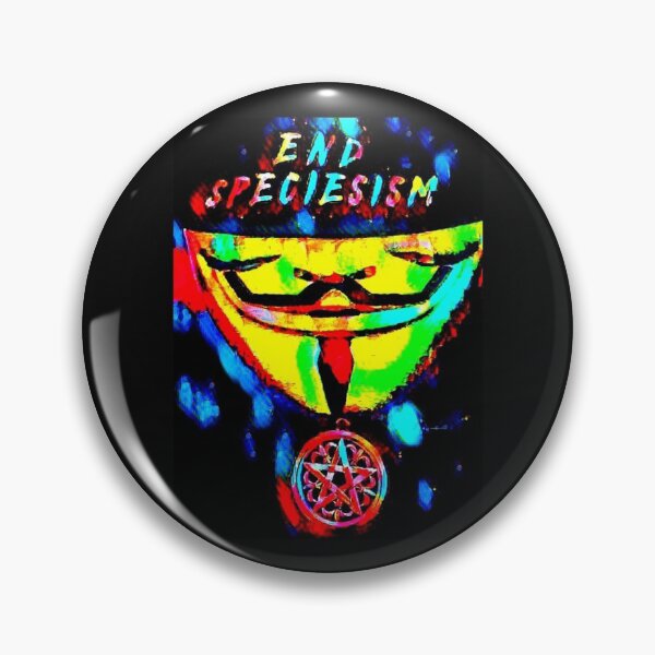Item preview, End speciesism  anonymous pagan    designed and sold by SassPotCo.