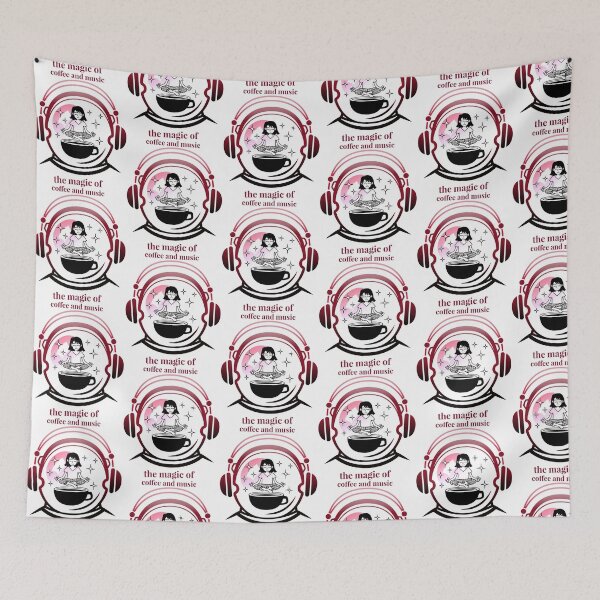 Item preview, the magic of coffee and music designed and sold by qofebean.