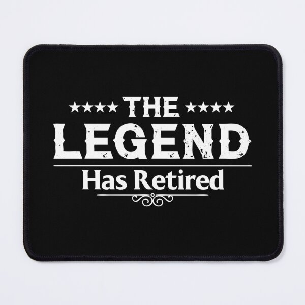 Item preview, Proud Job Funny The Legend Has Retired Gift For Men Women Retirement designed and sold by CHTankdesign.