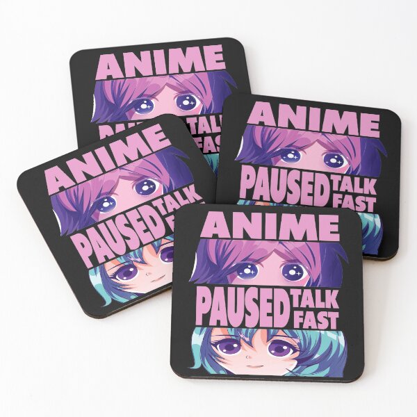 Item preview, Anime paused talk fast designed and sold by YARA TS.