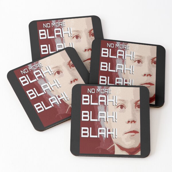 Item preview, GRETTA  NO MORE BLAH BLAH BLAH   designed and sold by SassPotCo.