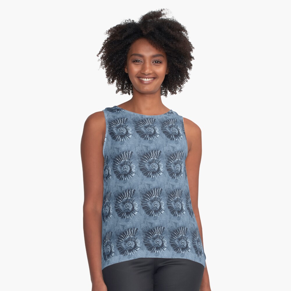 Item preview, Sleeveless Top designed and sold by LisaLeQuelenec.