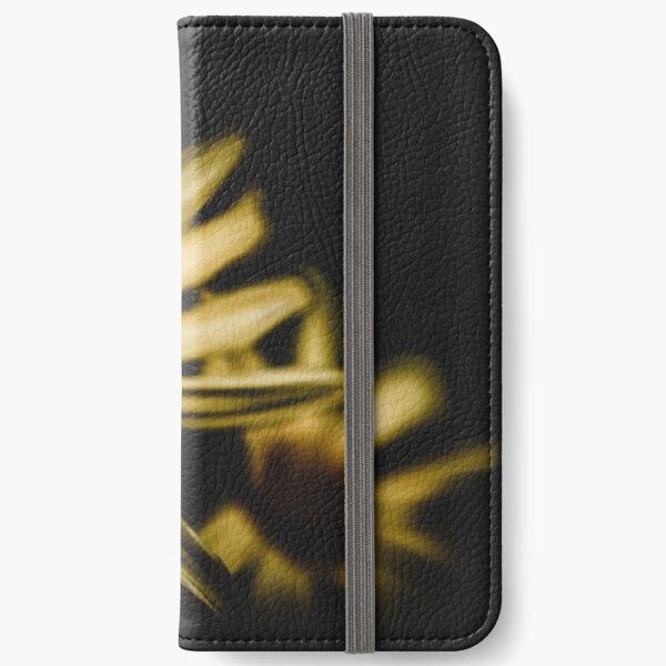Flower in the dark iPhone Wallet