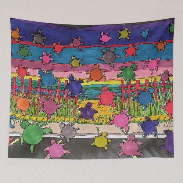 Item preview, TURTLE MIGRATION designed and sold by Seth Bond Perry.