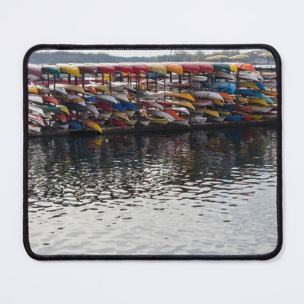 Item preview, Kayaks Still Life - Harbourfront Water Sports Centre in Downtown Toronto designed and sold by Georgia Mizuleva.