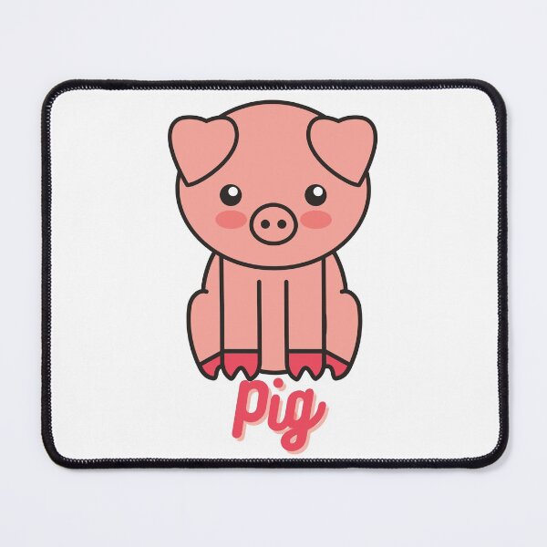 Item preview, Kawaii Cute Pig is Happy Classic T-Shirt designed and sold by fouadik.