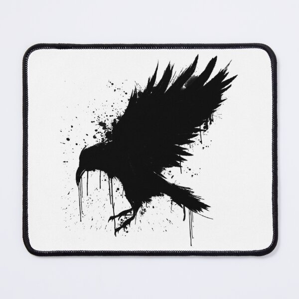 Item preview, Bird Graffiti Silhouette Wall Stylist Beautiful Black & White designed and sold by BuyIrishArt.