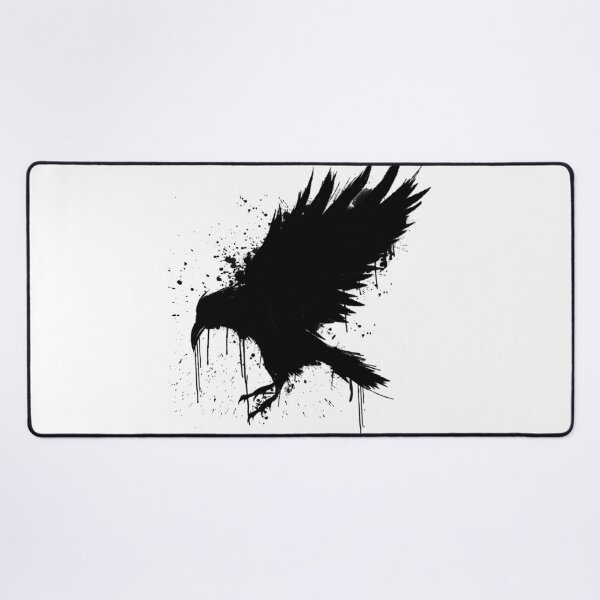 Item preview, Bird Graffiti Silhouette Wall Stylist Beautiful Black & White designed and sold by BuyIrishArt.