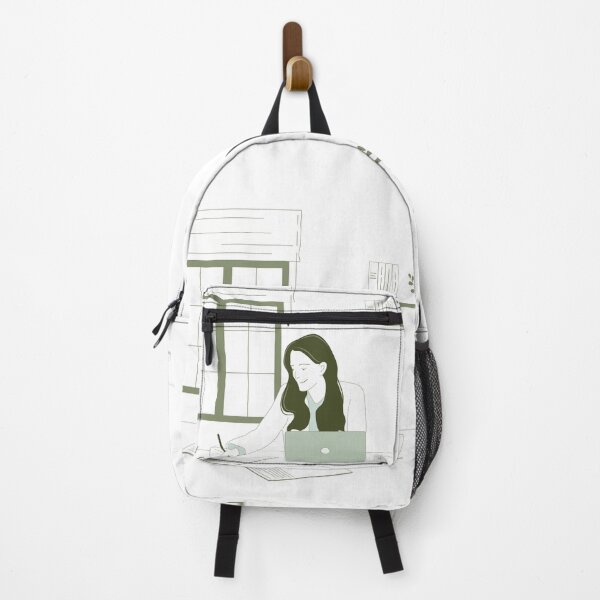 Item preview, Woman working on laptop designed and sold by Mirosi-S.