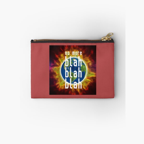 Item preview, No More Blah Blah Blah Climate Change   designed and sold by SassPotCo.