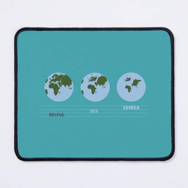 Item preview, Rising sea levels, earth is drowning designed and sold by SassPotCo.