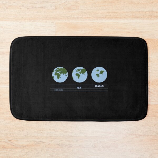 Item preview, Rising sea levels, earth is drowning   designed and sold by SassPotCo.
