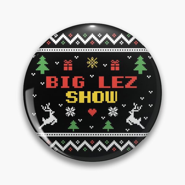 Item preview, Big lez show christmas gift colored ugly lovely sweater,  funny sweater, pixel artwork, 8bitart, funny bigfoot, designed and sold by SGS-.