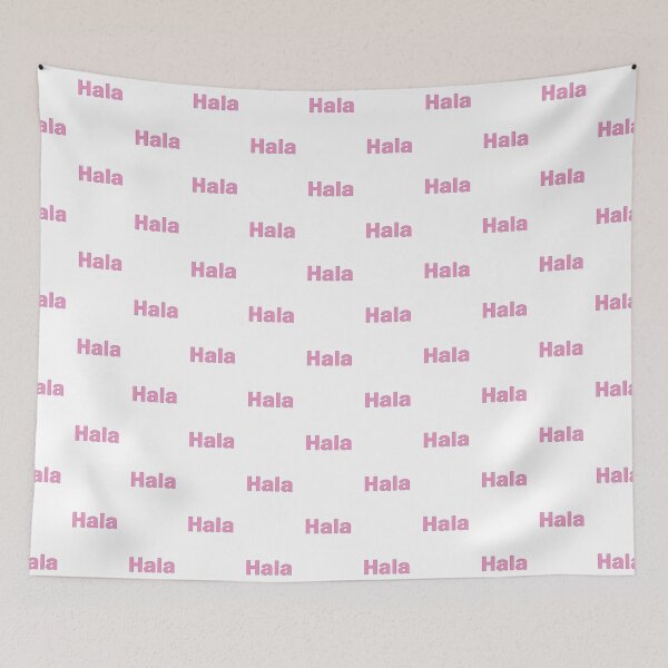 Item preview, Hala - pink name lettering text - 1221 designed and sold by PrettyDesserted.