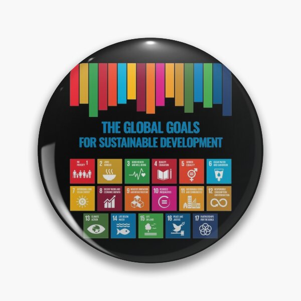 Sustainable Development Goals Pins and Buttons for Sale | Redbubble