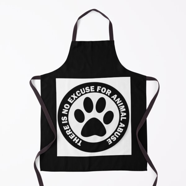 Item preview, There is no excuse for animal abuse designed and sold by SassPotCo.