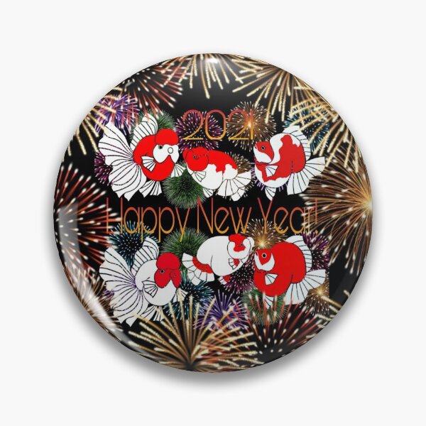 Item preview, Oranda Ranchu Ryukin Goldfish Logo 0101 designed and sold by Nosnah.