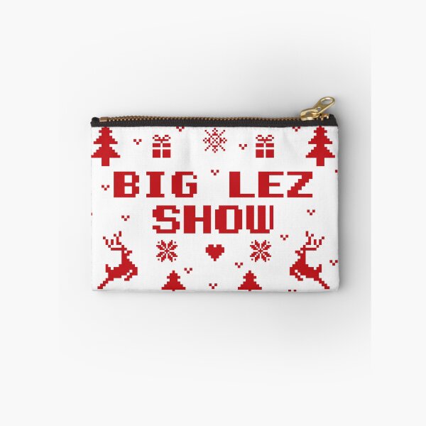 Item preview, Big lez show christmas gift red ugly lovely sweater,  funny sweater, pixel artwork, 8bitart, funny bigfoot, designed and sold by SGS-.