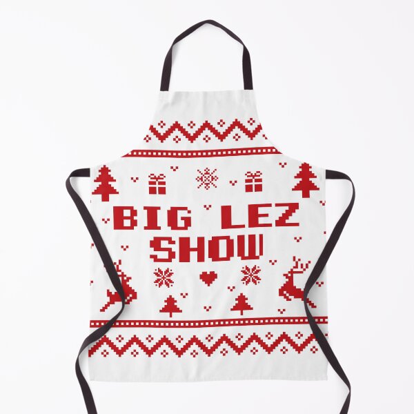Item preview, Big lez show christmas gift red ugly lovely sweater,  funny sweater, pixel artwork, 8bitart, funny bigfoot, designed and sold by SGS-.