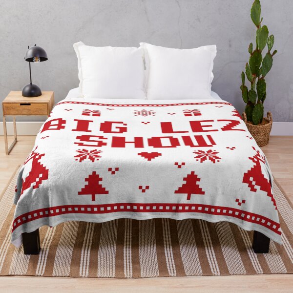 Item preview, Big lez show christmas gift red ugly lovely sweater, funny sweater, pixel artwork, 8bitart, funny bigfoot, designed and sold by SGS-.