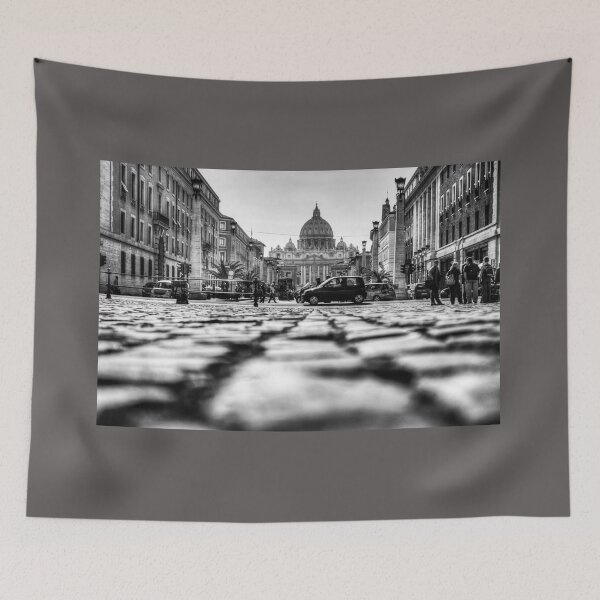 Item preview, Sistine Chapel Rome, Worms Eye View Black And White designed and sold by Paul Thompson Photography.