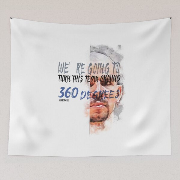 Item preview, Jason Kidd Inspiration Saying Motivational Quote Watercolor sketching Positive quote: We’re going to turn this team around 360 degrees designed and sold by scribblelife.
