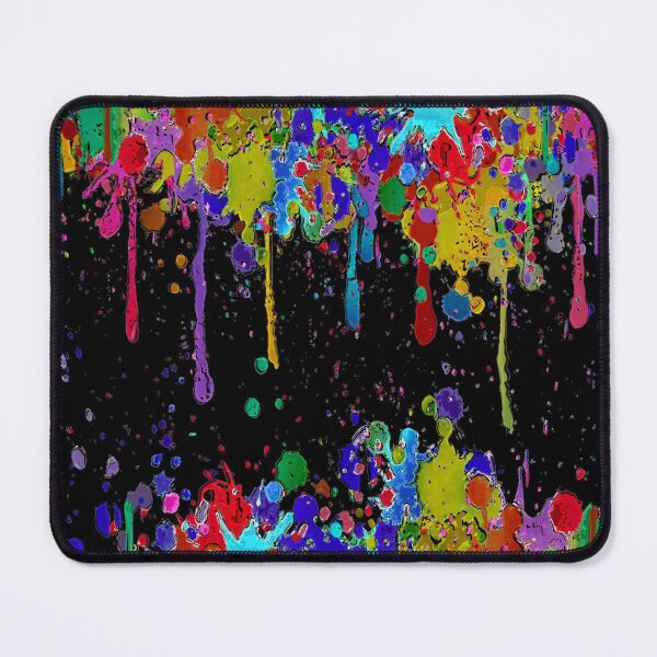 Item preview, Crazy Multicolored Each Other Running Splashes 3 designed and sold by EDDArt.