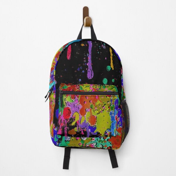 Item preview, Crazy Multicolored Each Other Running Splashes 3 designed and sold by EDDArt.