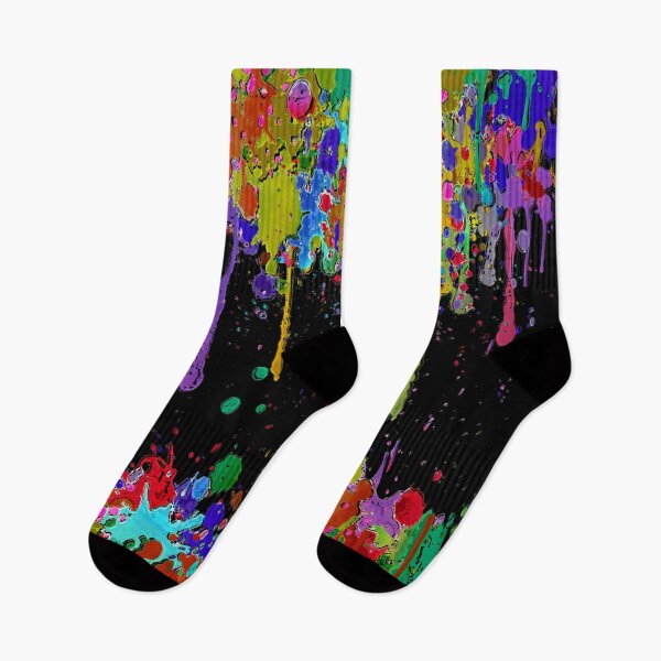 Artikelvorschau, Verrückte bunte Einander Running Splashes 3 entworfen und verkauft von EDDArt.