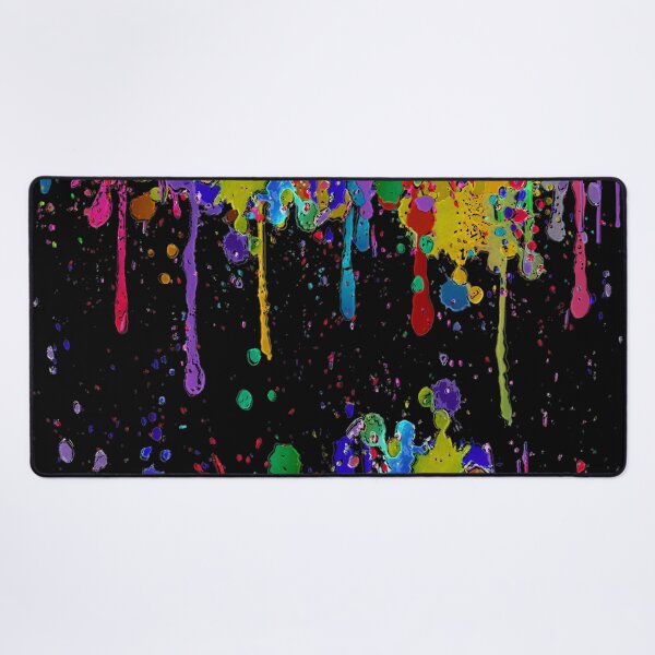 Item preview, Crazy Multicolored Each Other Running Splashes 3 designed and sold by EDDArt.