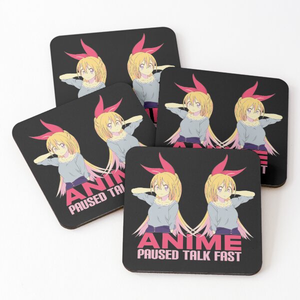 Item preview, Anime paused talk fast designed and sold by YARA TS.