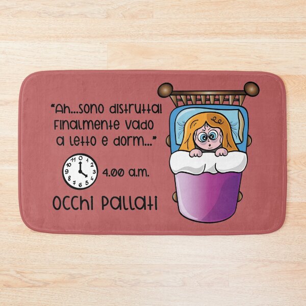 Item preview, Occhi pallati - Insonnla delle 4 del mattino designed and sold by La zebra  a pois.