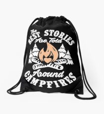 Campfire Stories Drawstring Bag