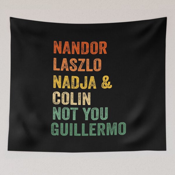 Item preview, Not You Guillermo designed and sold by Pun&Done.