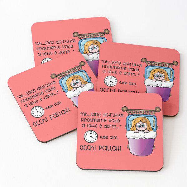 Item preview, Occhi pallati - Insonnla delle 4 del mattino designed and sold by La zebra  a pois.