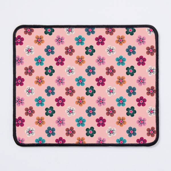 Artikelvorschau, Julie's Garden Pink Multicolor Big Flowers entworfen und verkauft von ToEllaBloom.