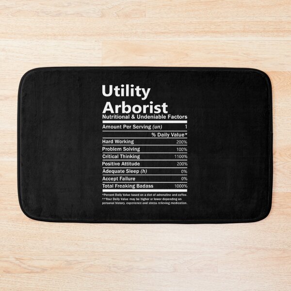 Item preview, Utility Arborist T Shirt - Nutritional and Undeniable Factors Gift Item Tee designed and sold by oslandefren.