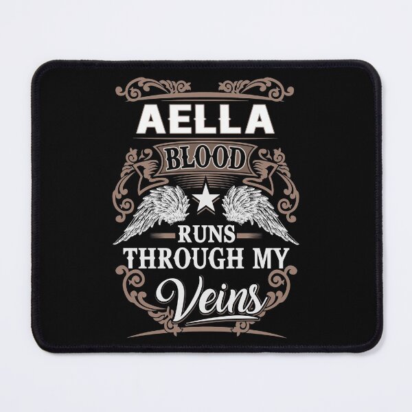 Item preview, Aella Name T Shirt - Aella Blood Runs Through My Veins  Gift Item Tee designed and sold by nauglesamatha.