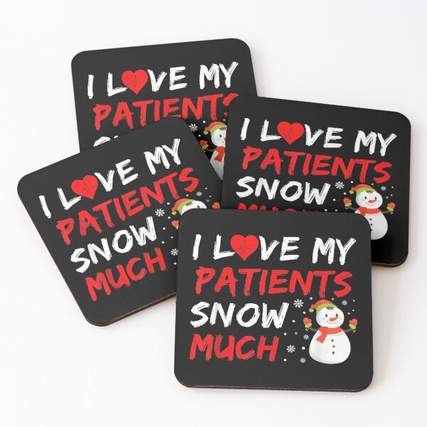 Item preview, I Love My Patients Snow Much - Funny Xmas Nurse Gift designed and sold by Zyphrost ★★★★★ (✔).