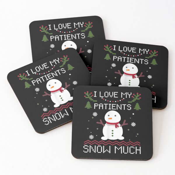 Item preview, I Love My Patients Snow Much - Funny Xmas Nurse Gift designed and sold by Zyphrost ★★★★★ (✔).