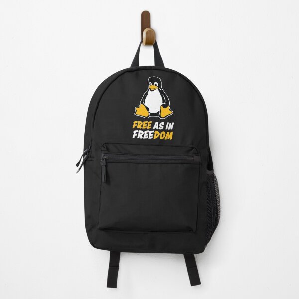 Item preview, Free as in Freedom Tux Linux Penguin designed and sold by Code  Monkeys.