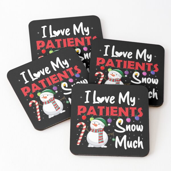 Item preview, I Love My Patients Snow Much - Funny Xmas Nurse Gift designed and sold by Zyphrost ★★★★★ (✔).