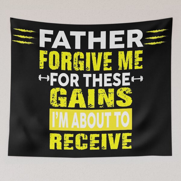 Item preview, Father Forgive Me designed and sold by CoolButFunny.