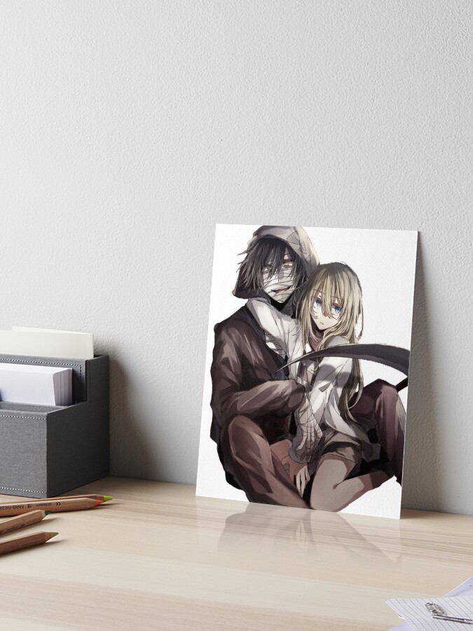 rachel gardner - angels of death - Satsuriku no Tenshi | Art Board Print